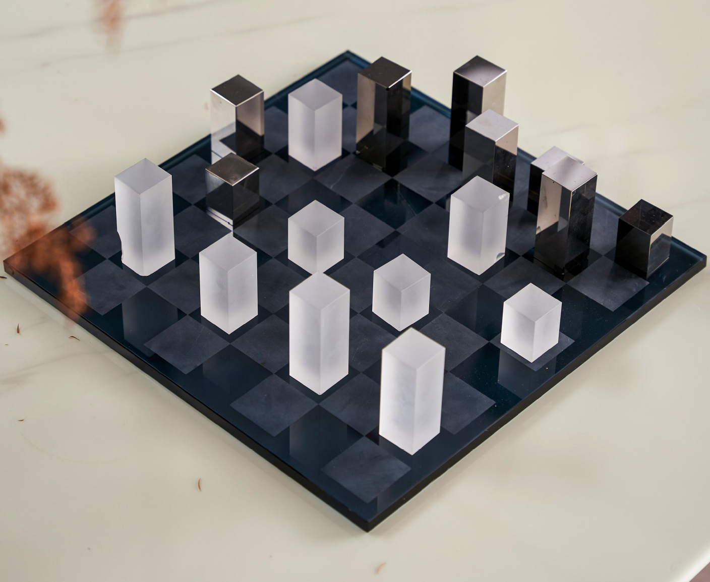 水晶西洋跳棋棋盤