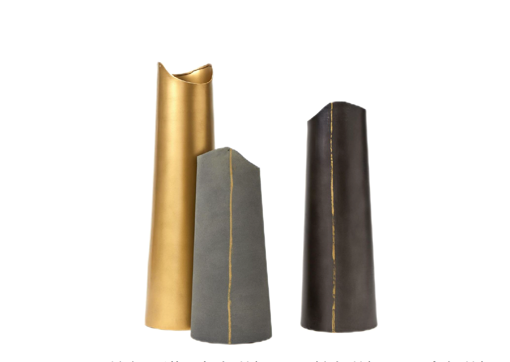 Elman Vase - Gold