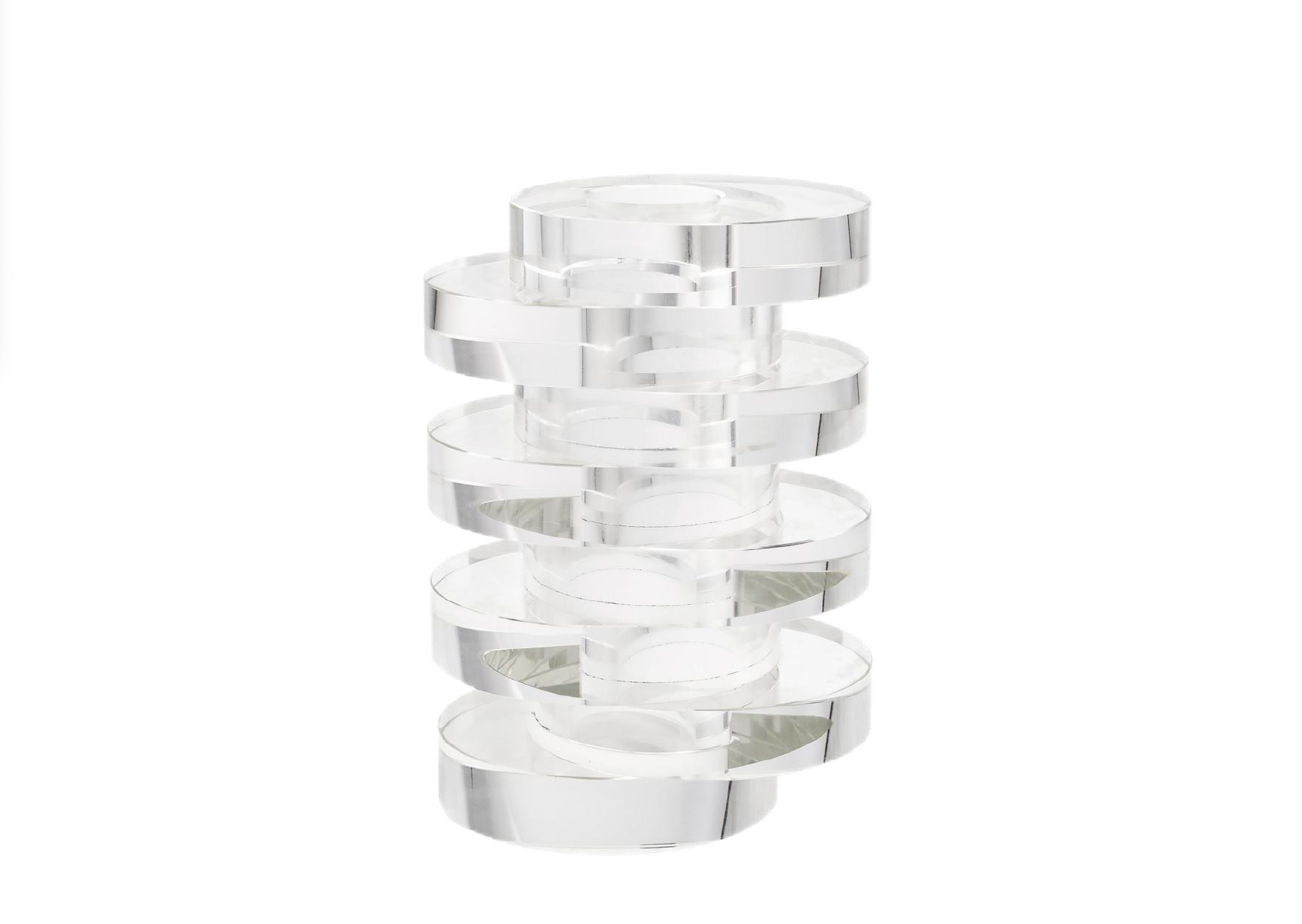 Crystal Vortex Round Rotating Crystal Vortex Bottle