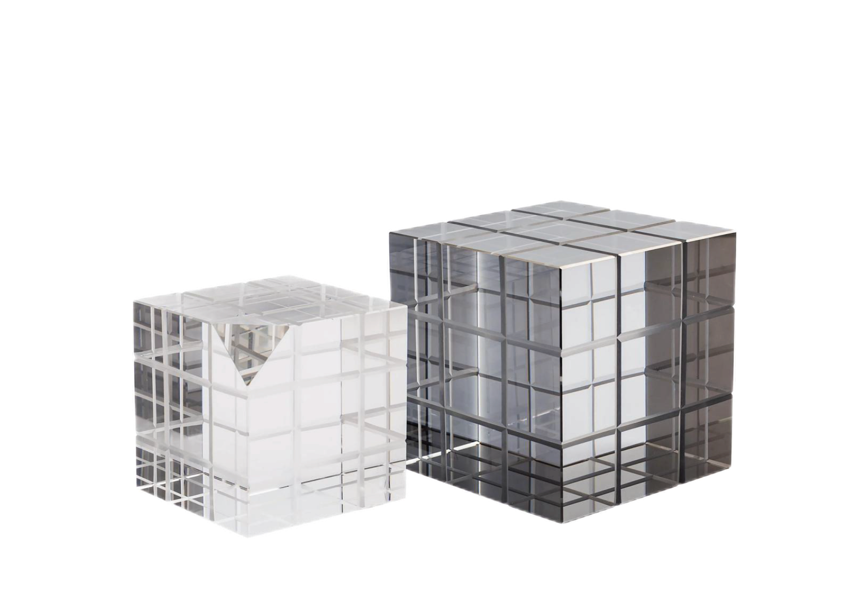 Mystique Prism Cube - Transparent
