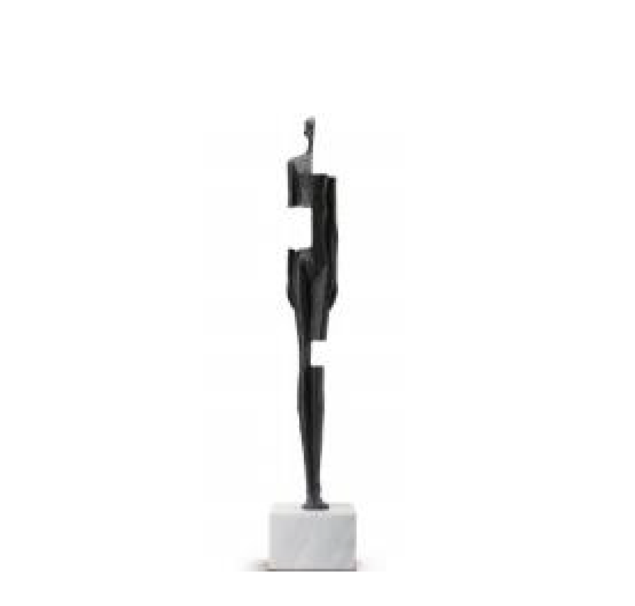 Artemis Cast Iron Sculpture - Stand at Attention