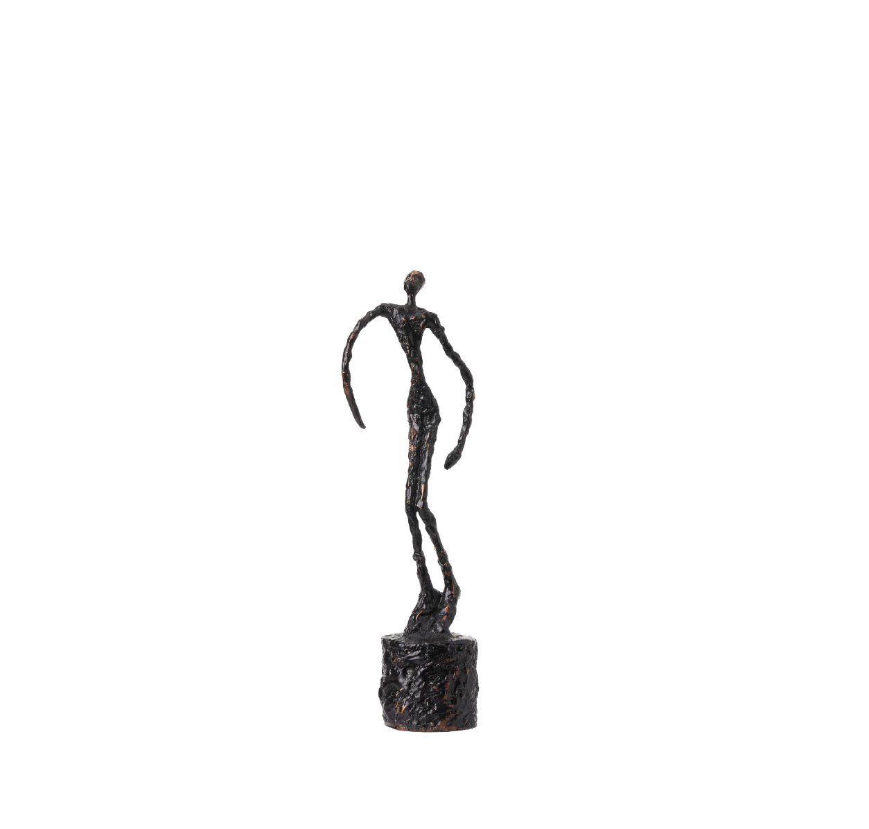 Artemis Cast Iron Sculpture - Dancing