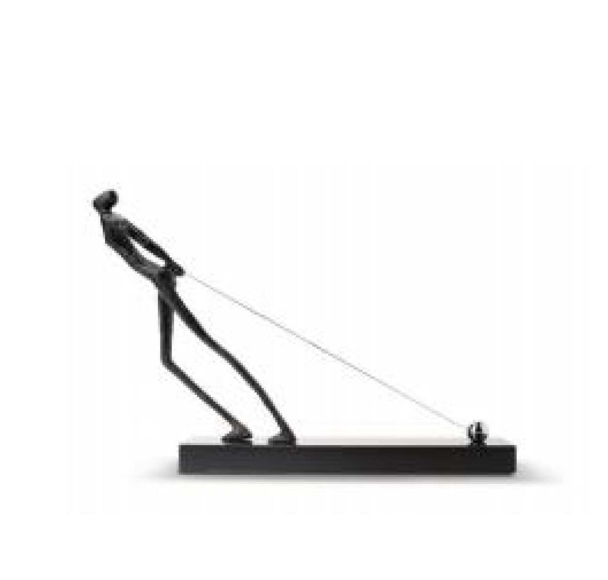 Artemis Cast Iron Sculpture - Towing